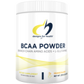 BCAA Powder combines the branched-chain amino acids (BCAA) — leucine, isoleucine, and valine — along with the amino acid, L-glutamine for a synergistic effect in building muscle tissue and supporting the immune system.* BCAAs are unique in that they are a direct source of energy for skeletal muscles while also serving as intermediates in the ATP-producing citric acid cycle. They stimulate the building of protein in muscle, help reduce muscle breakdown during exercise, and regulate protein metabolism through