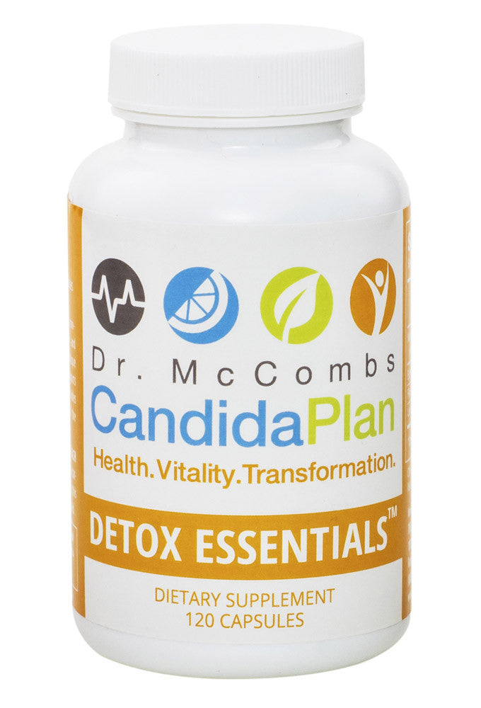 Detox Essentials is the most effective product for boosting antifungal immunity in the body. It is a part of the revolutionary Candida Diet program by "The Candida Doctor", Dr. Jeff McCombs, DC, that effectively balances Systemic Candida and restores normal balance to the whole body. The benefits and outstanding results The Candida Plan is known for are achieved by completing the entire program which is four months long (16 weeks). Some people prefer to purchase the supplements needed all at once (Complete 