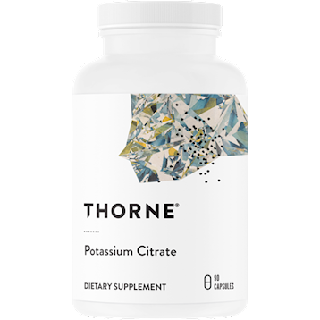 Potassium Citrate is a well-absorbed form of potassium.* Potassium plays a vital role in the proper functioning of skeletal muscle and the heart muscle.* It is essential for nerve impulse transmission, muscle contractility, and maintaining healthy blood pressure already in the normal range, energy production, and nucleic acid synthesis.