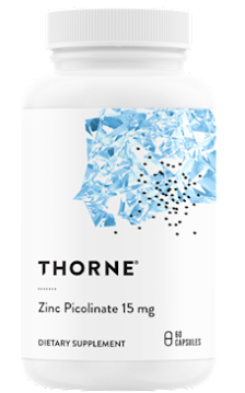 Zinc supplementation can be important for many persons, including athletes who lose zinc in sweat during intense exercise.* Zinc is essential for growth, immune function, testosterone metabolism, and numerous other functions in the body.* Zinc is involved in more than 200 enzymatic reactions and plays a key role in genetic expression, cell division, and growth.* 
Picolinic acid is a natural mineral chelator produced from the amino acid tryptophan in the liver and kidneys, and then transported to the pancrea