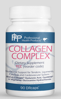 Collagen Complex is a top-selling, comprehensive product that may in support of optimal collagen formation for healthy skin, joints, tendons and overall musculoskeletal health. This product features:

BioCell Collagen® is a clinically studied dietary supplement ingredient composed of naturally-occurring hydrolyzed collagen type II peptides, chondroitin sulfate, hyaluronic acid that promotes active joints, youthful-looking skin, and healthy connective tissues. Various studies, including seven human clinical 