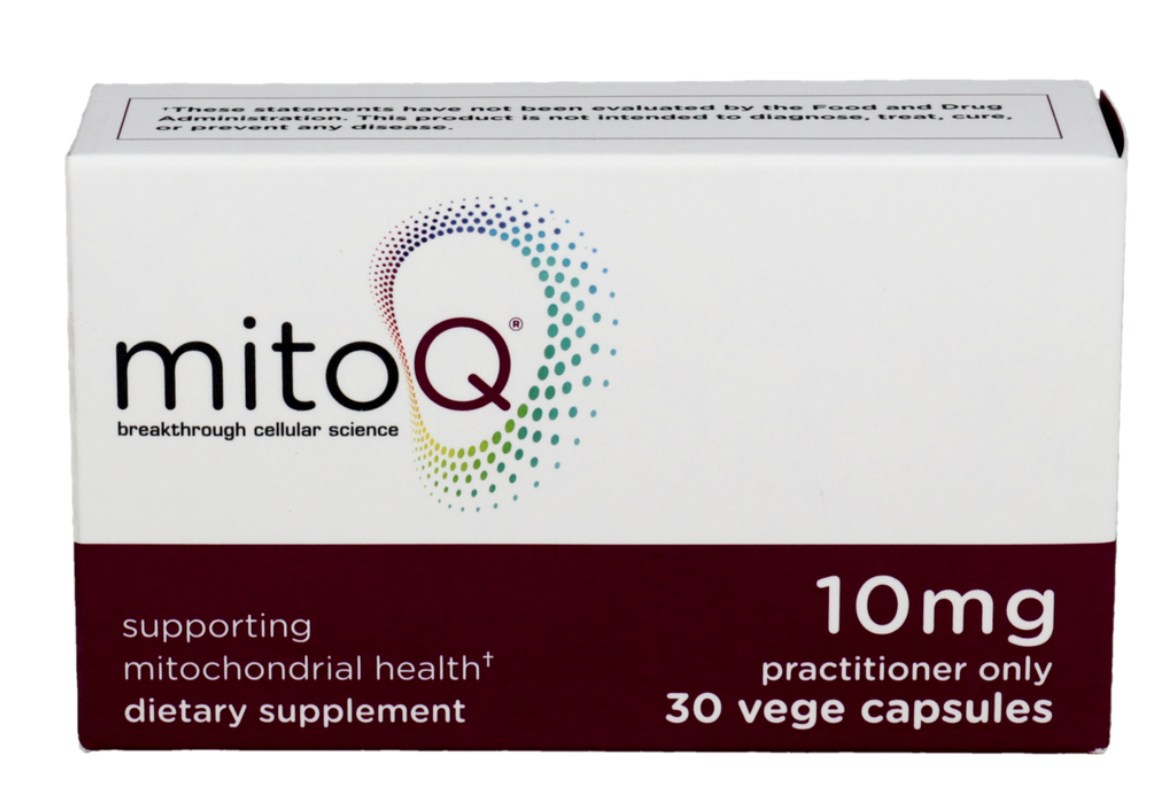 Supporting mitochondrial health* MitoQ®, the world’s first mitochondria-targeted CoQ10, delivers antioxidants directly to the mitochondria in meaningful levels. This helps to protect the mitochondria, our cellular batteries, providing the dual effect of restoring energy production and boosting our natural ability to combat the harmful effects of free radicals and the damage they can cause to our bodies. When your cells have all the energy they need, they are better able to do all the jobs they are tasked wi