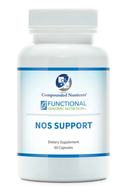 “NOS Support '' contains Careflow® mango extract, Sabeet®, citrulline, and a unique combination of traditional antioxidants and ingredients, such as Arjuna, Hawthorn, and Schisandra.