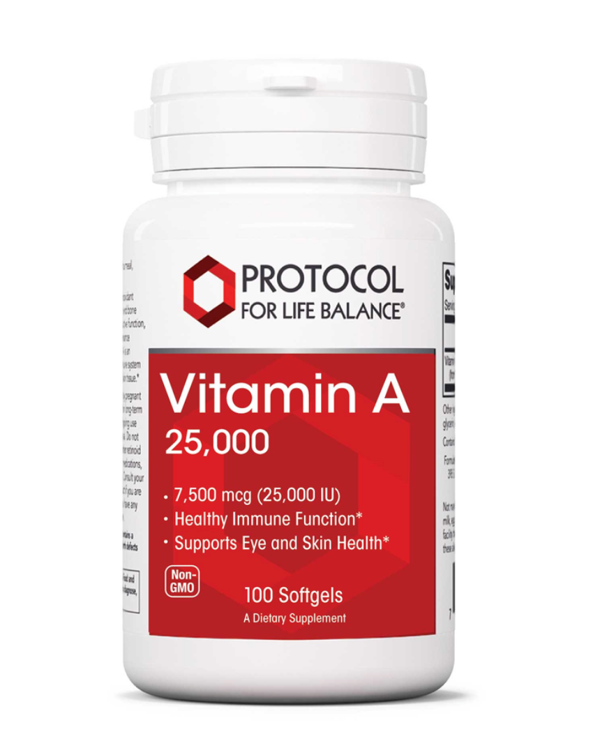 Vitamin A 25,000 IUs (Protocol For Life)